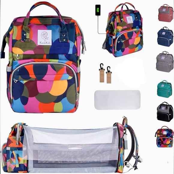 Backpack diaper bag - Picture 3 of 7